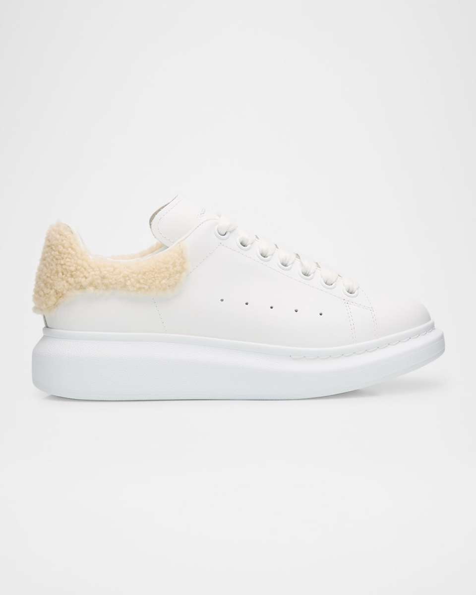 Shearling Oversized Sneakers